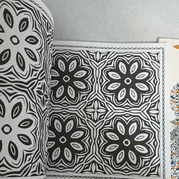 Set of Two Adult Coloring Books - The Menagerie and Magic Garden - Picture 6 of 16